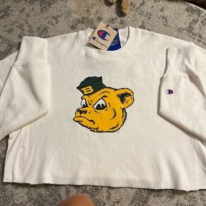 Cropped Baylor Hoodie